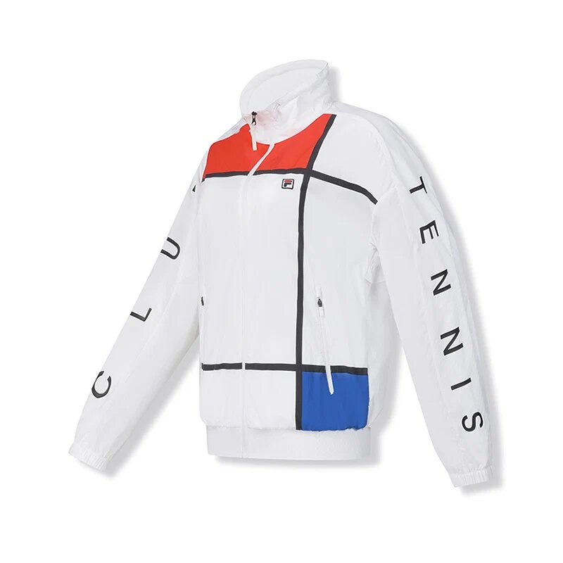 Veste tissée Core Athletics Tennis « Blanc »