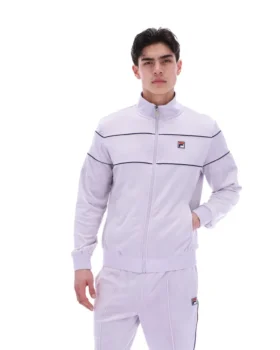 Vestes de survêtement en velours Vittorio « Misty Lilac »