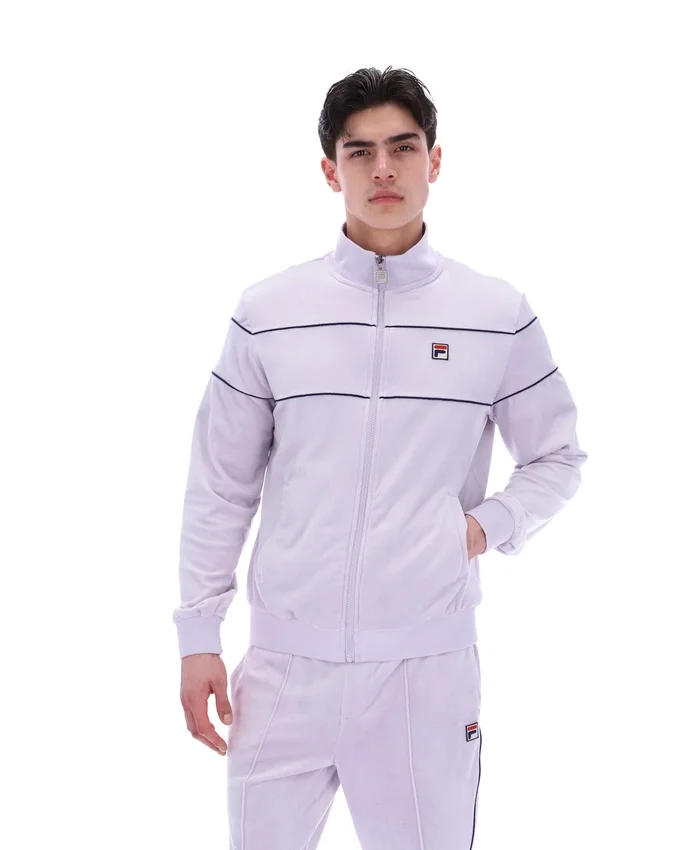 Vestes de survêtement en velours Vittorio « Misty Lilac »
