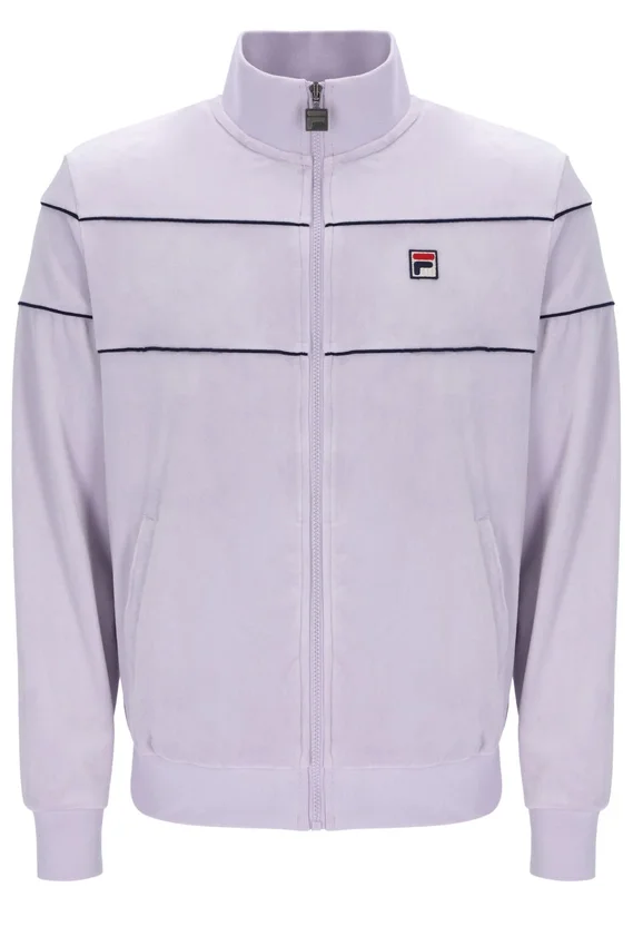 Vestes de survêtement en velours Vittorio « Misty Lilac »