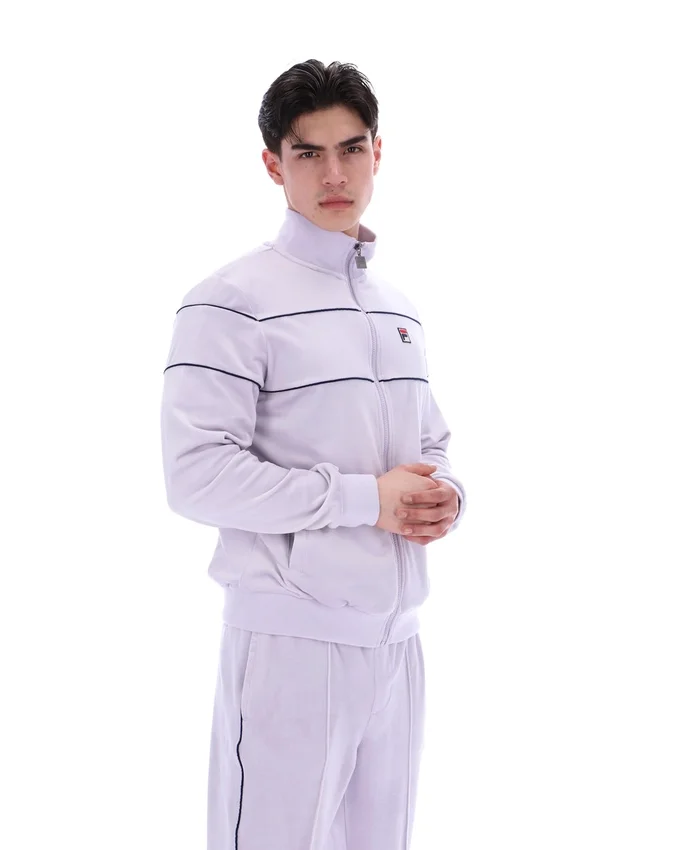 Vestes de survêtement en velours Vittorio « Misty Lilac »