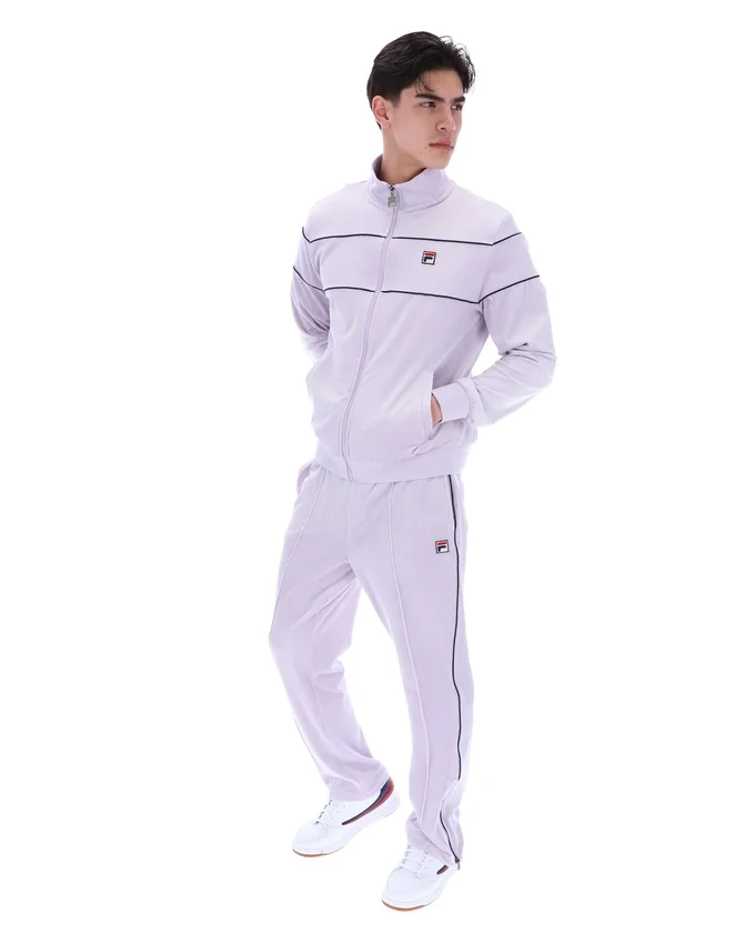 Vestes de survêtement en velours Vittorio « Misty Lilac »