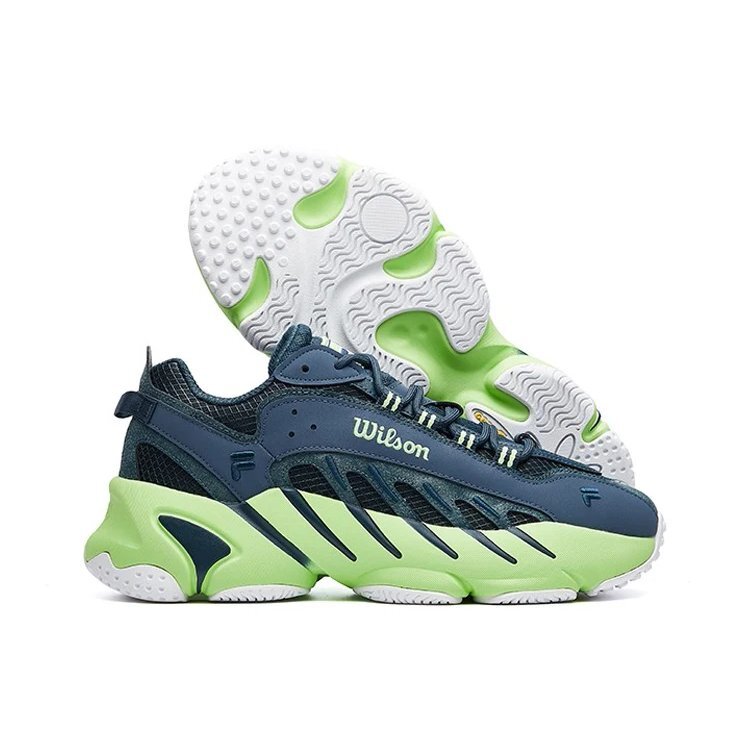 Wilson x Fila Ade Bleu/Vert